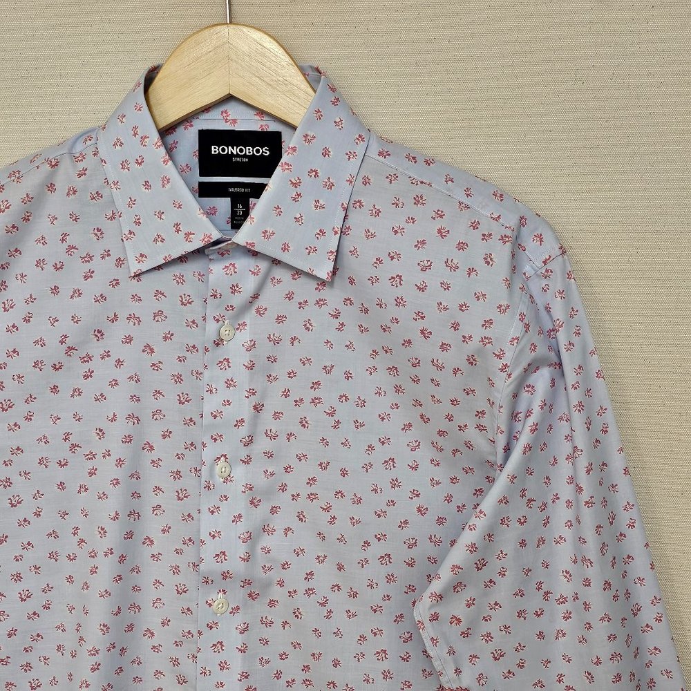 Bonobos Tailored Fit Stretch Button Down 16